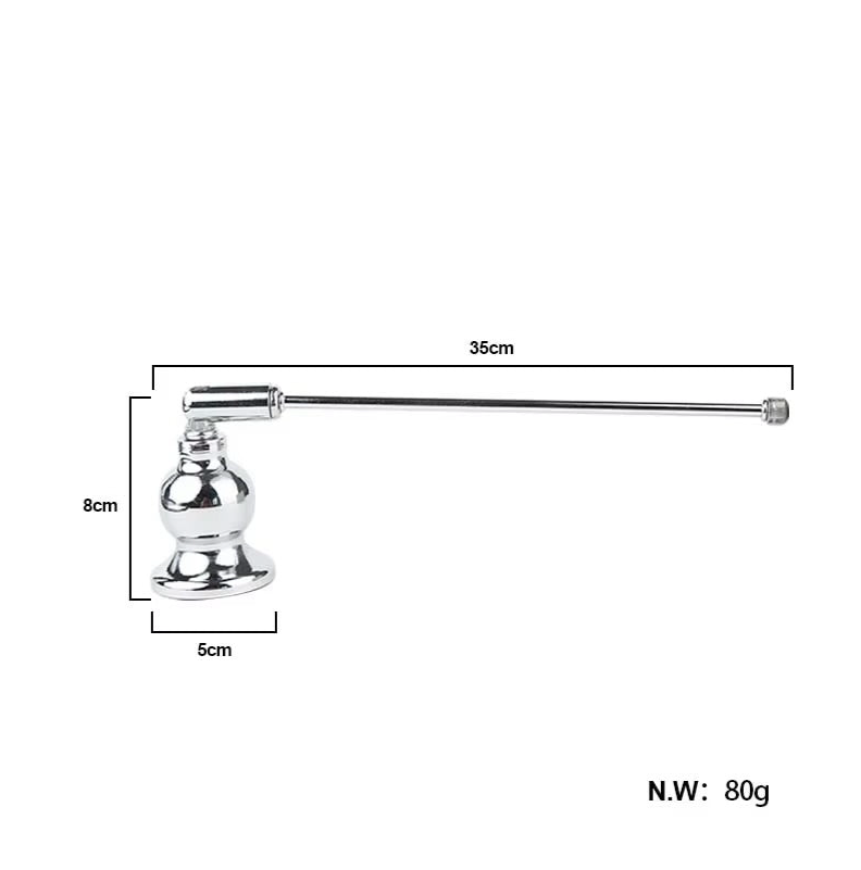 Gold & Silver Bell Shaped Candle Snuffer