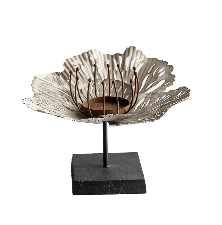 French Candle Flower Shape Candle Holder