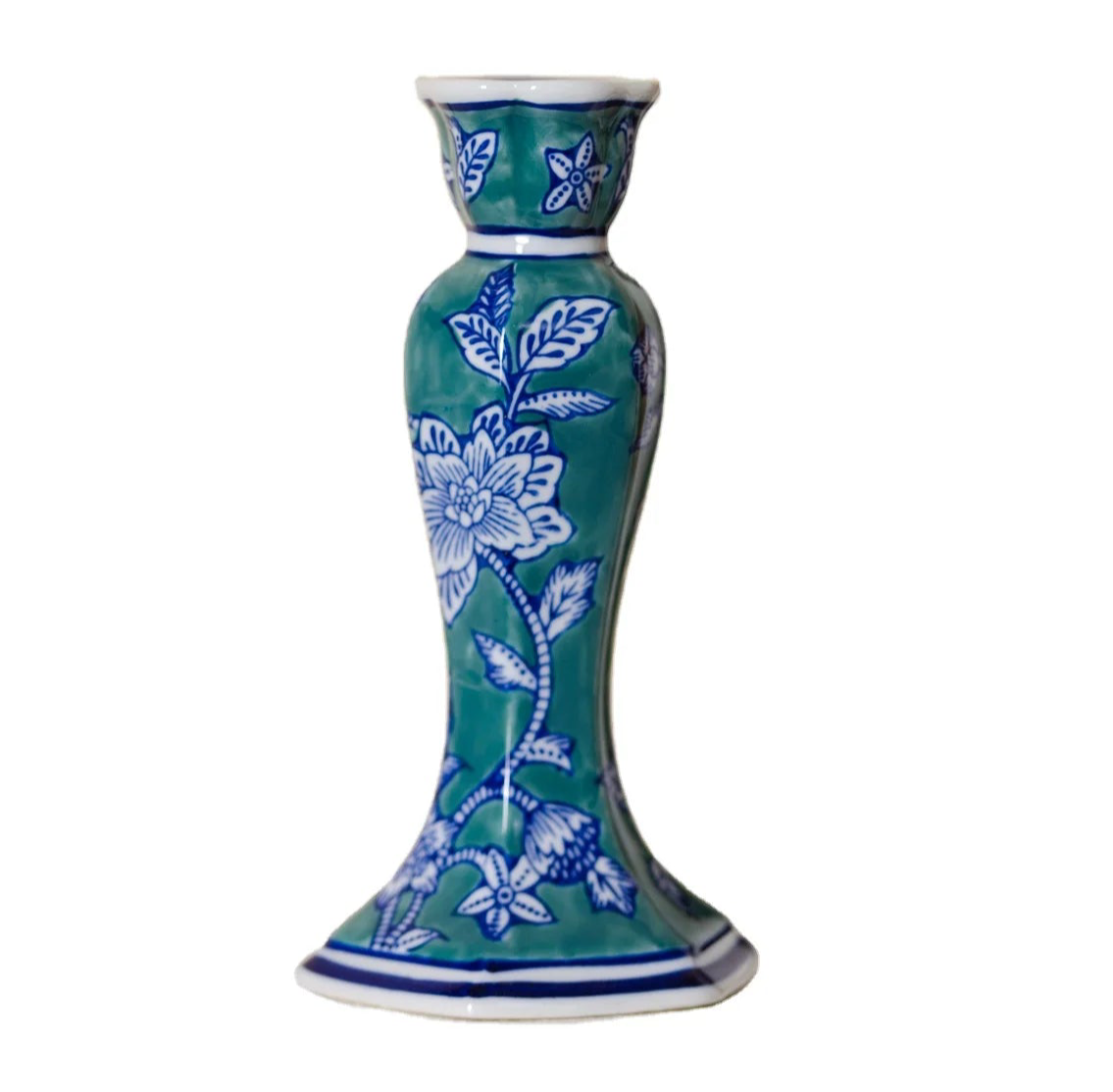 3 pieces Set of Elegant Christmas Ceramic Candle Holder