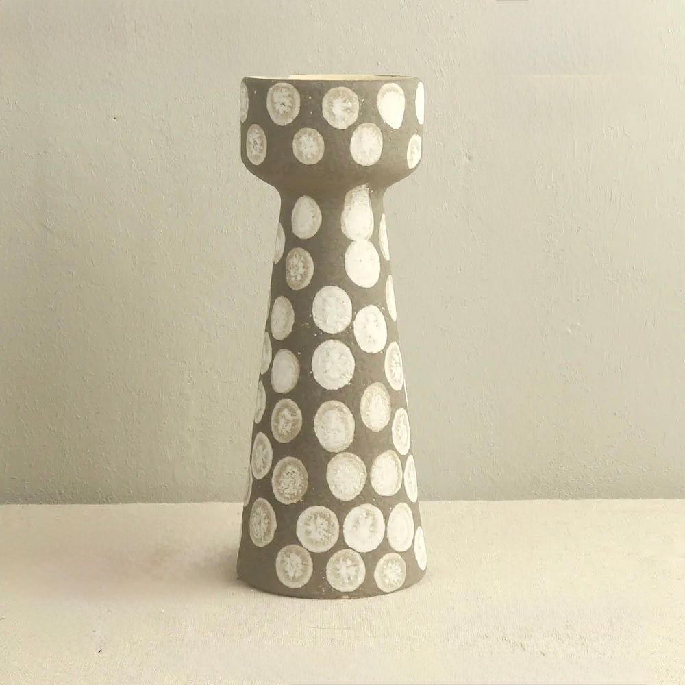 Set of Elegant Retro Ceramic Candle Holder