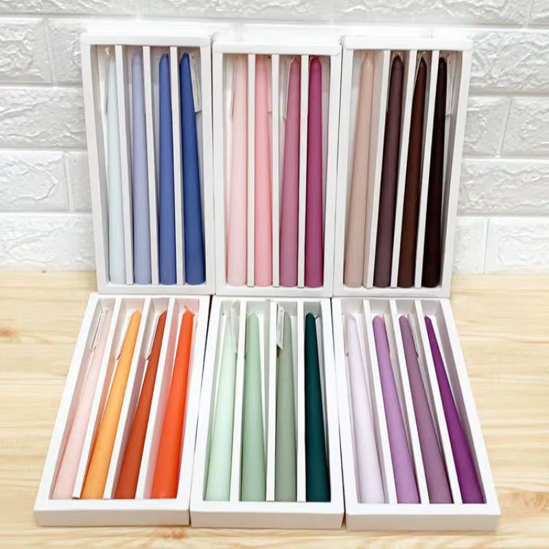 2 Boxes of Nude Color Candles