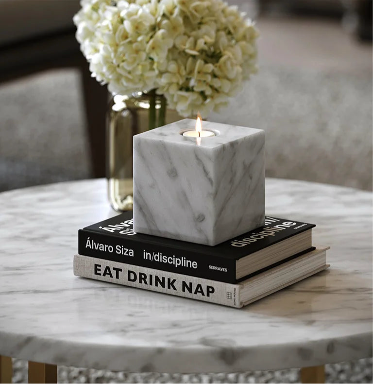 Incense Burner Marble Stone Candle Holders