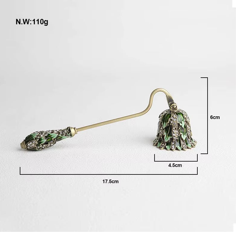 Vintage Diamond Candle Wick Snuffer