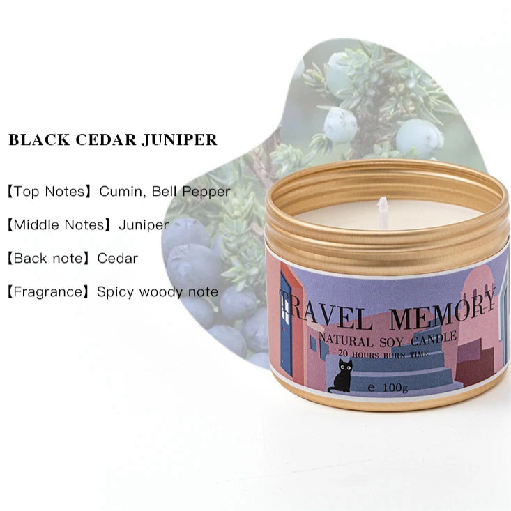 Pack of 4 Travel Memory Candle