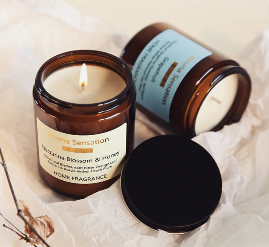 100% Soy Wax Private Label Luxury Handmade Candle