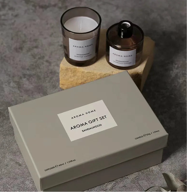 Reed Diffuser and Candle Gift Box Set