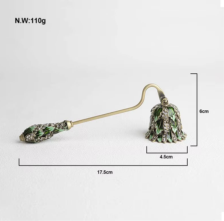 Vintage Diamond Candle Wick Snuffer