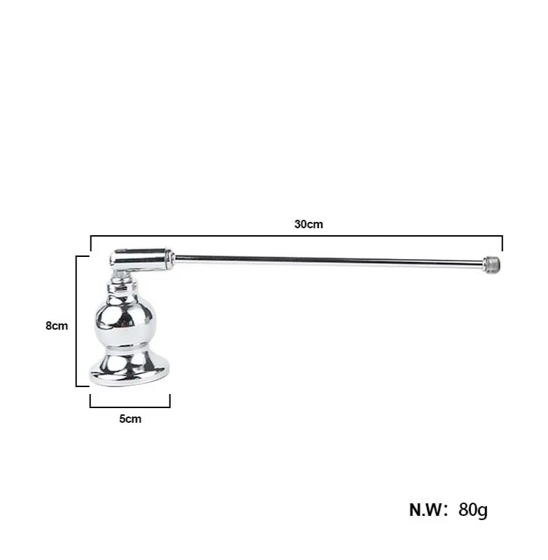 Gold & Silver Bell Shaped Candle Snuffer
