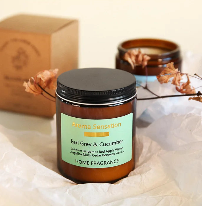 100% Soy Wax Private Label Luxury Handmade Candle