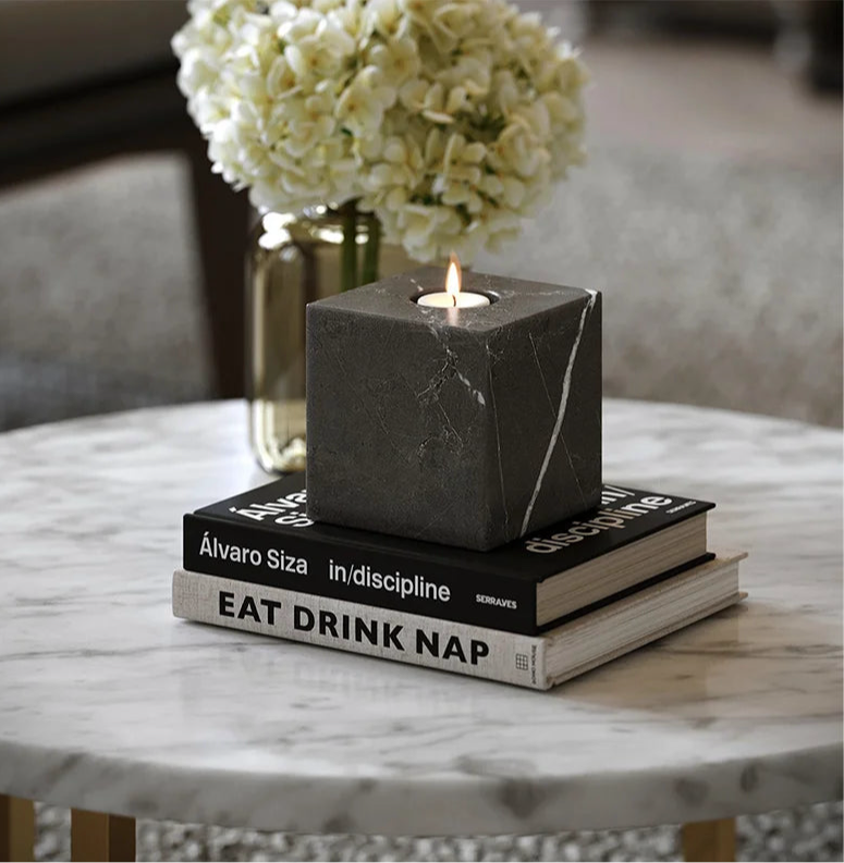 Incense Burner Marble Stone Candle Holders