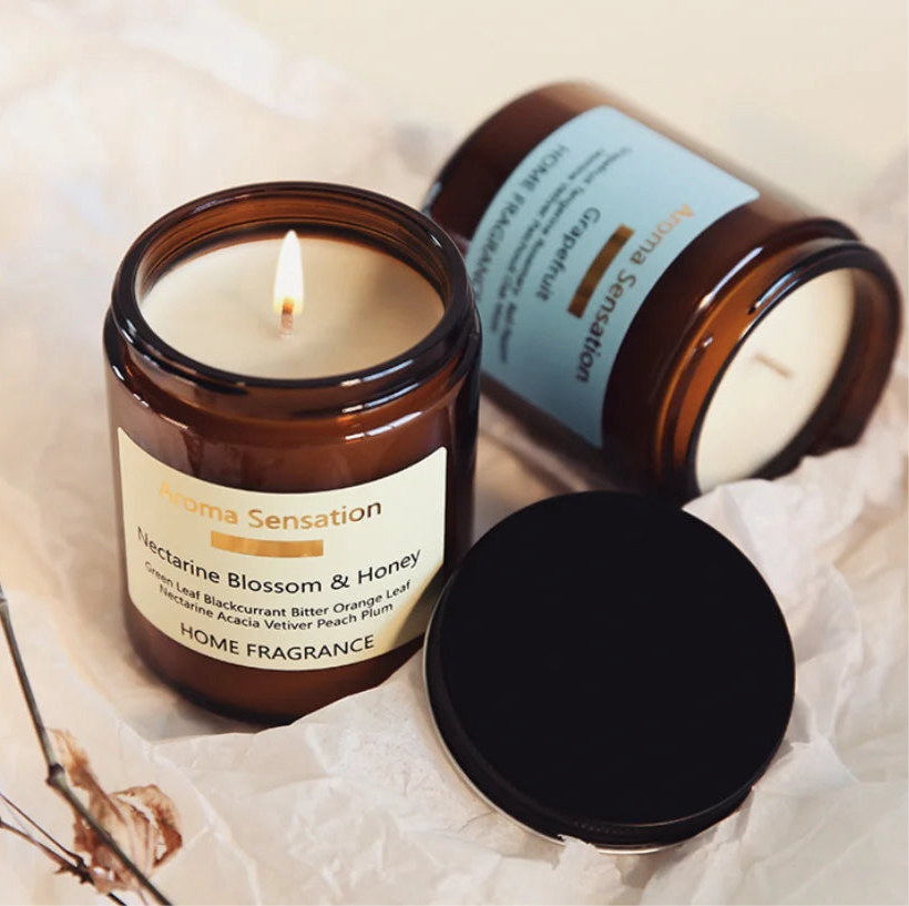 100% Soy Wax Private Label Luxury Handmade Candle