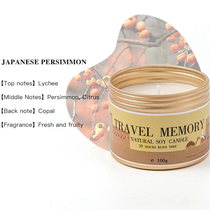 Pack of 4 Travel Memory Candle