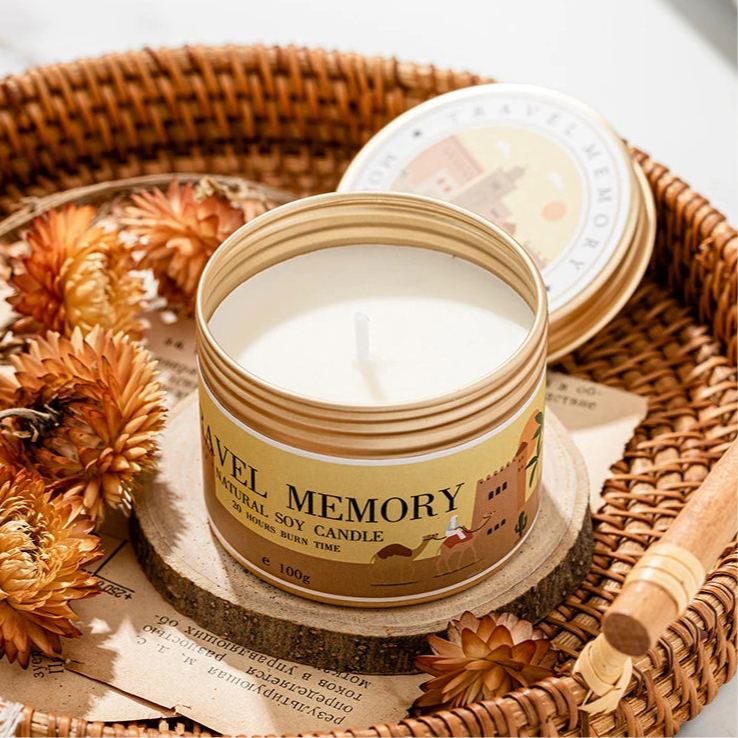 Pack of 4 Travel Memory Candle