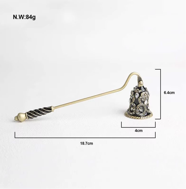 Vintage Diamond Candle Wick Snuffer