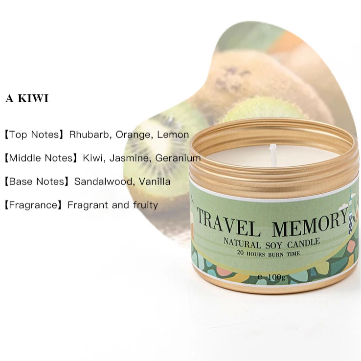 Pack of 4 Travel Memory Candle