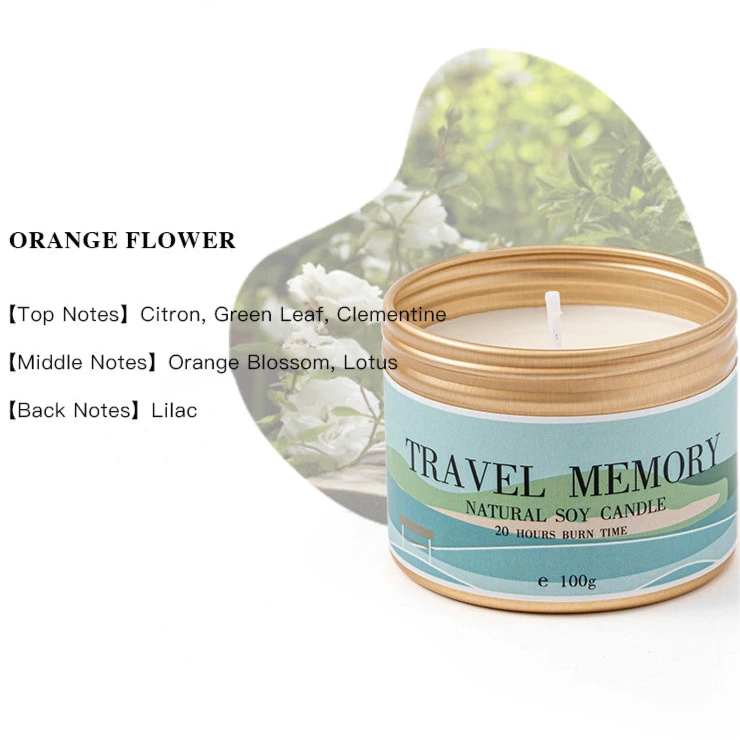Pack of 4 Travel Memory Candle