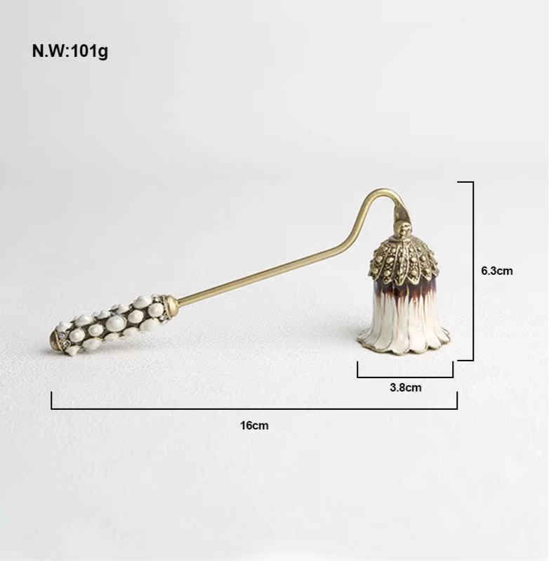 Vintage Diamond Candle Wick Snuffer