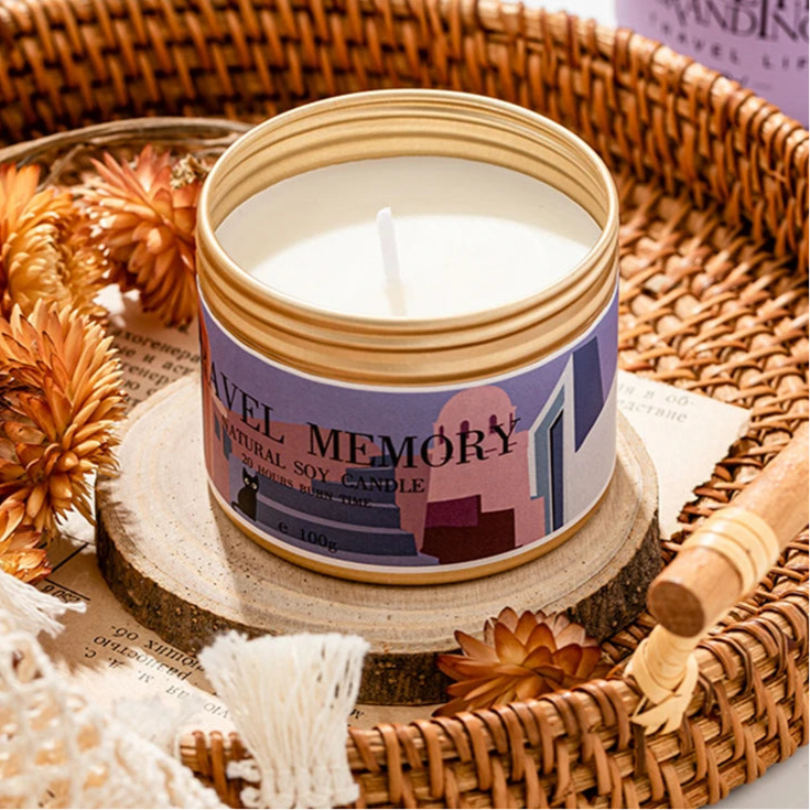 Pack of 4 Travel Memory Candle