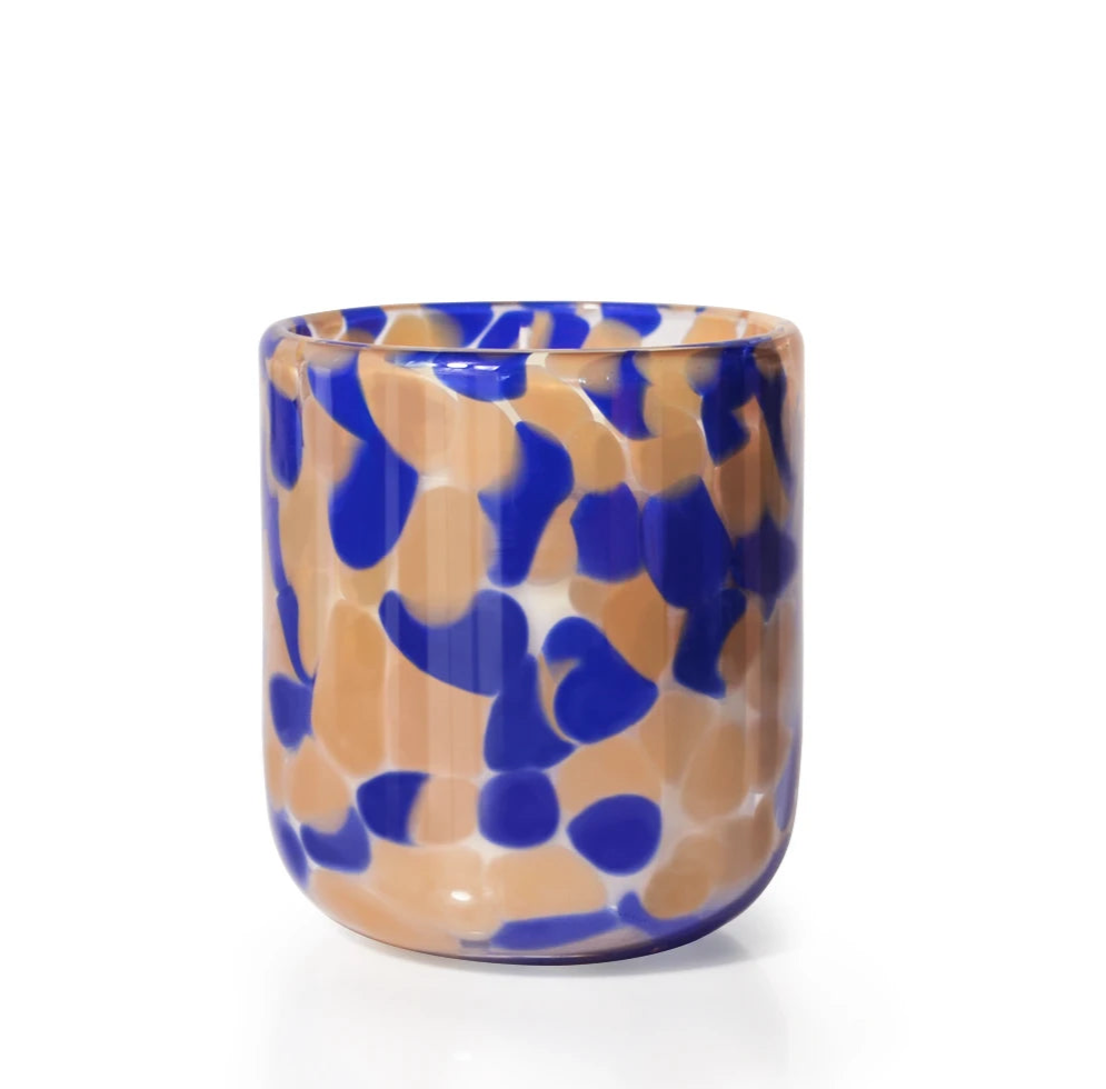 Colorful Leopard Handmade Candle