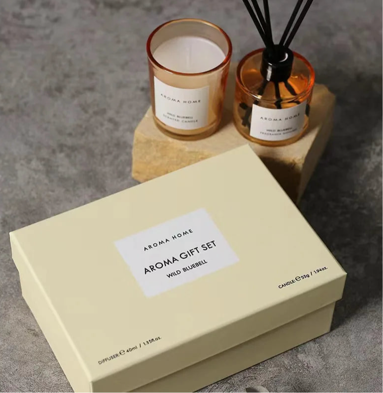 Reed Diffuser and Candle Gift Box Set
