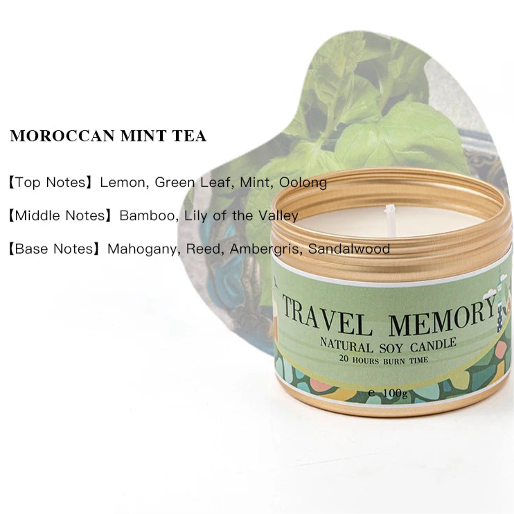 Pack of 4 Travel Memory Candle