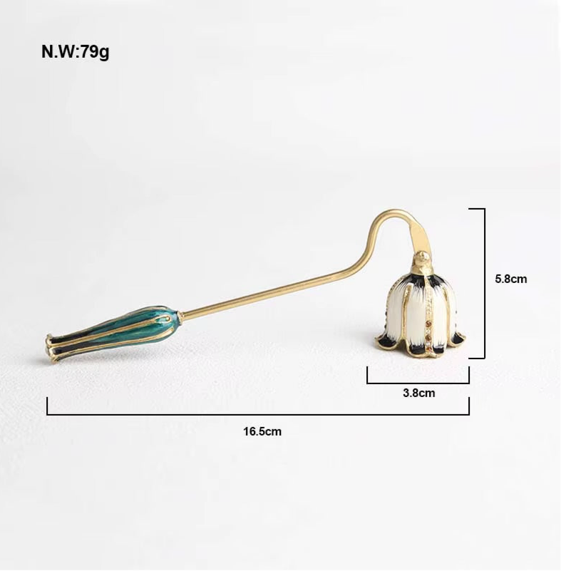 Vintage Diamond Candle Wick Snuffer