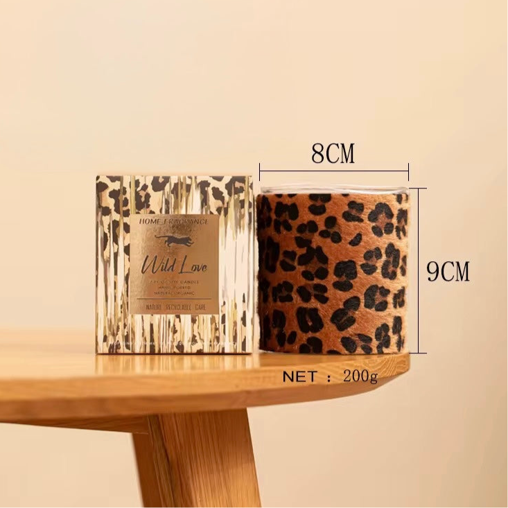 Pack of 2 Handmade Sandalwood Soy Wax Candles