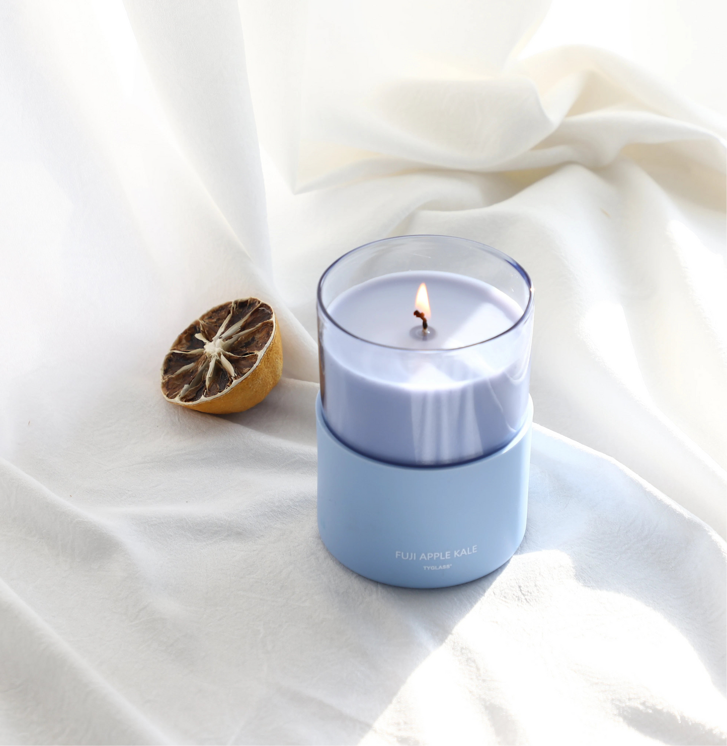 Colorful Glass Candle Jar