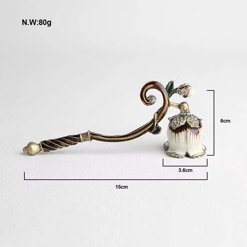 Vintage Diamond Candle Wick Snuffer