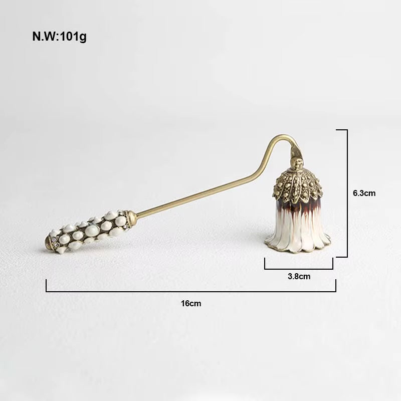 Vintage Diamond Candle Wick Snuffer