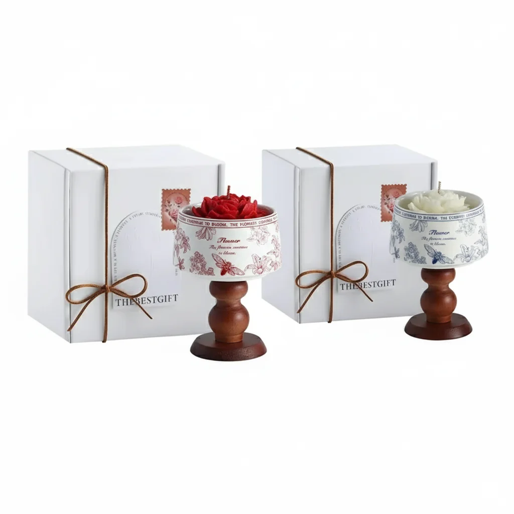 Camellia Candle Gift Box