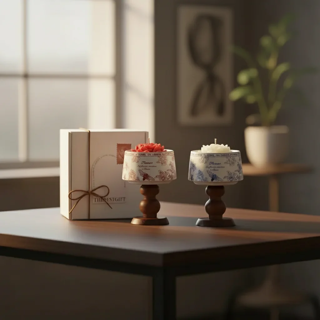 Camellia Candle Gift Box