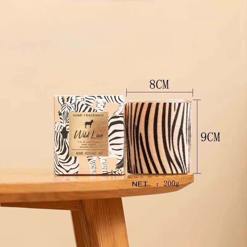 Pack of 2 Handmade Sandalwood Soy Wax Candles