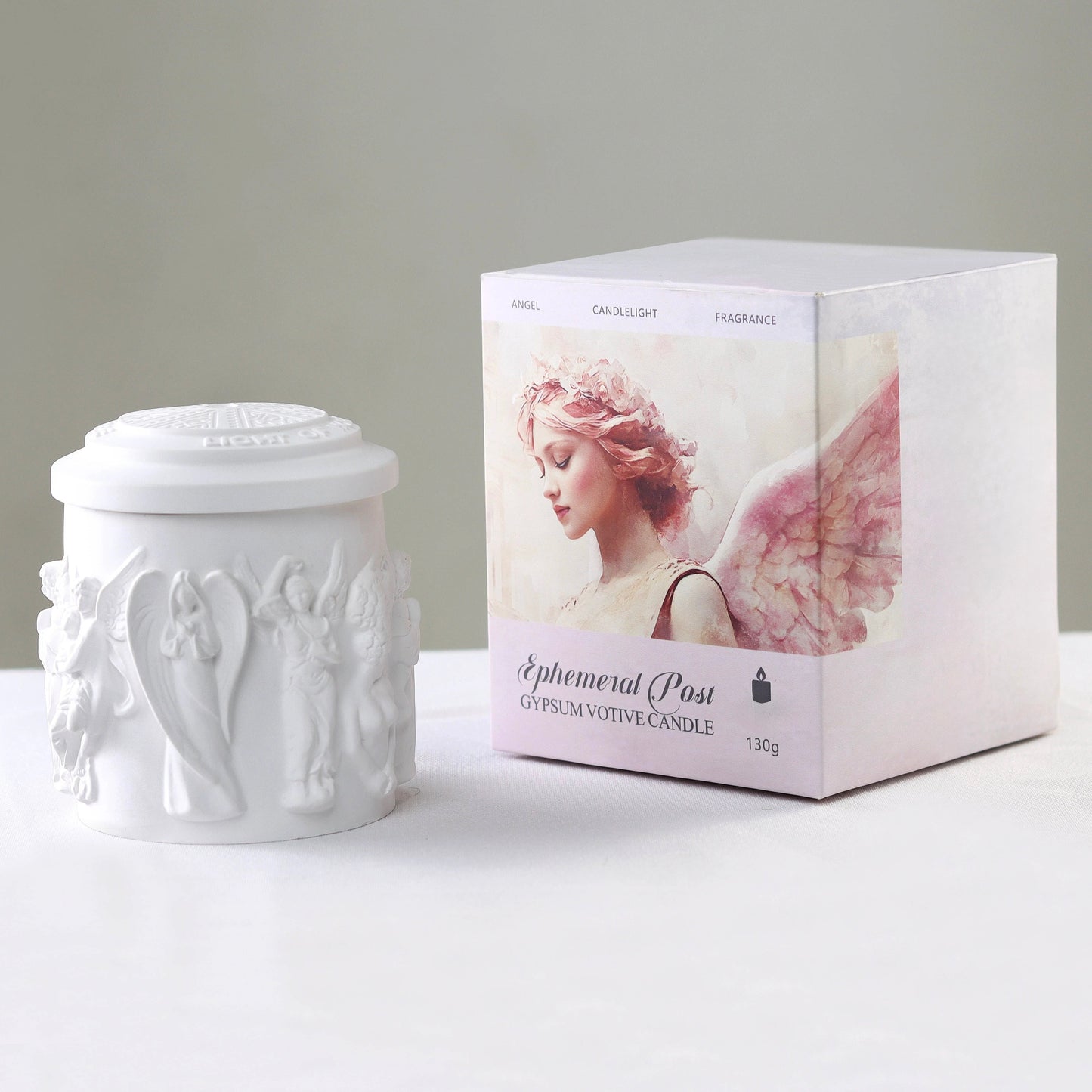 Pack of 2 Retro Aromatherapy Soy Wax Scented Candle