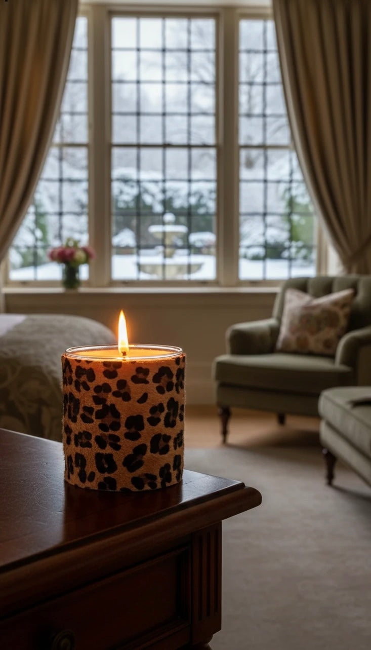 Wild Grace Duo Candle Pack in use